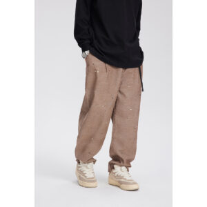 Straight-Leg Pants — Speckled Utility — Product view