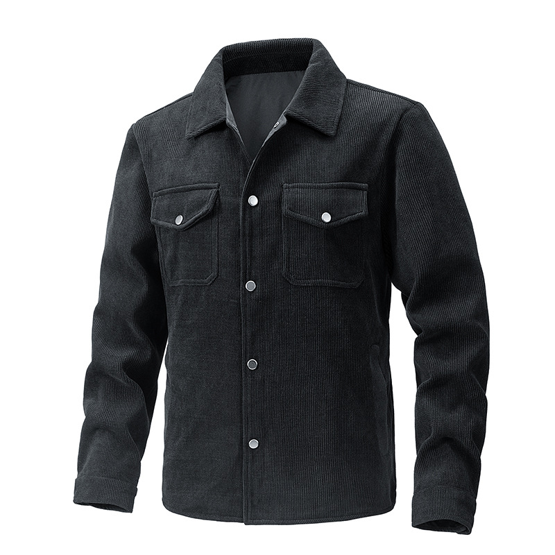 Corduroy Jacket — Twin Pocket Layer — Detail view 2