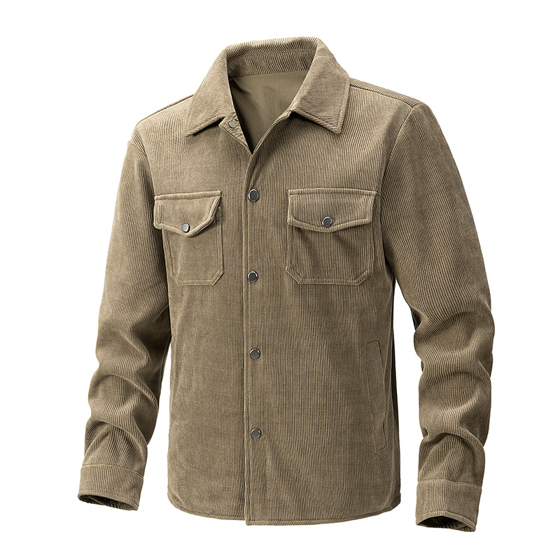 Corduroy Jacket — Twin Pocket Layer — Detail view 3