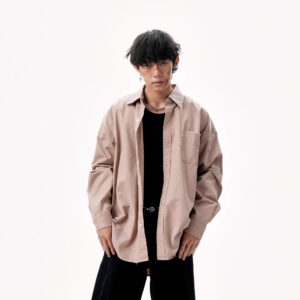Cotton Shirt — Roomy Weekend Cut — Product view