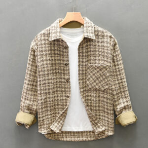 Textured Shirt — Retro Check — Product view
