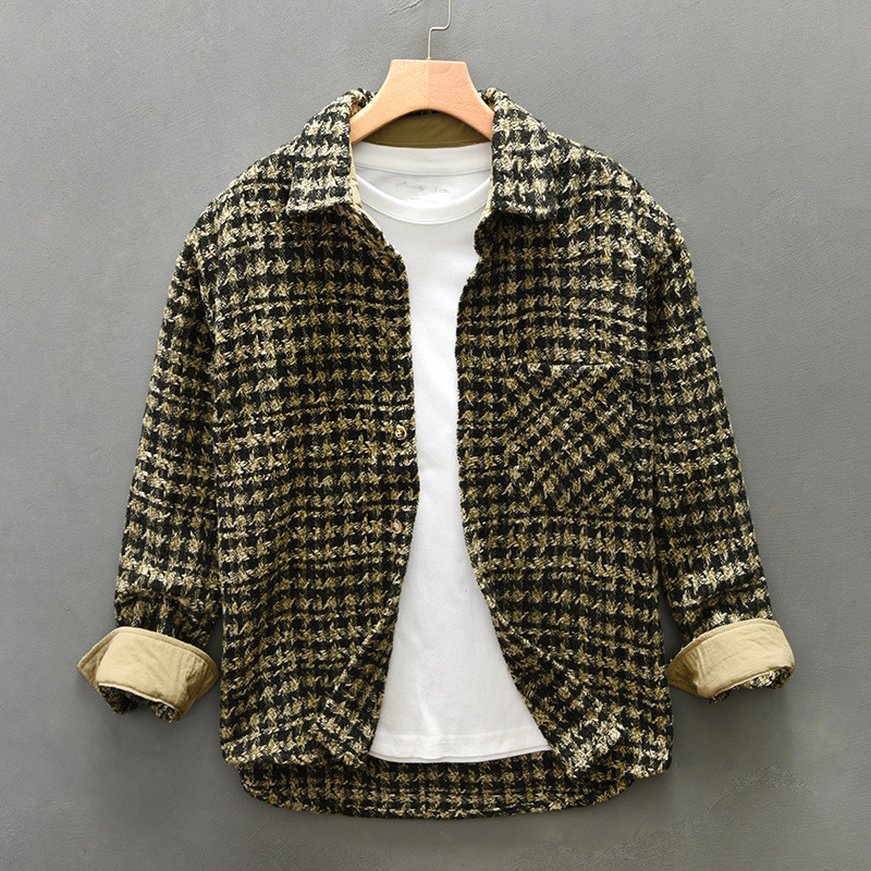 Textured Shirt — Retro Check — Detail view 2